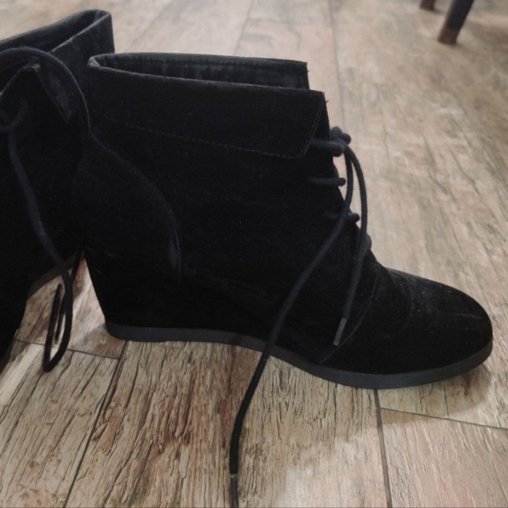 Black Suede Ankle Boots